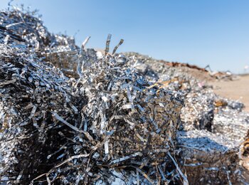 Nous développons le recyclage d'acier pour réduire le CO2