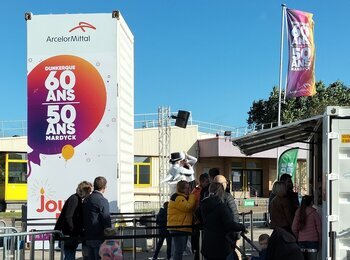 Retour sur 5 journées formidables dédiées aux anniversaires des sites de Dunkerque et Mardyck