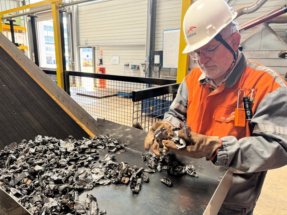 Philippe Russo - spécialiste du recyclage à la R&D du campus de Maizières-lès-Metz 